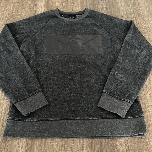 Armani Exchange Men's Crewneck Sweatshirt - Size Small - Picture 5 of 8